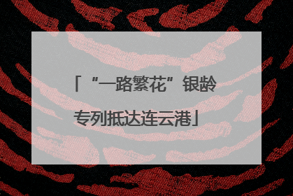 “一路繁花”银龄专列抵达连云港