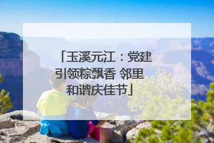 玉溪元江：党建引领粽飘香 邻里和谐庆佳节