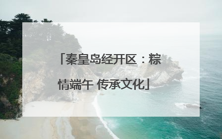 秦皇岛经开区：粽情端午 传承文化