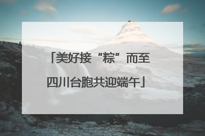 美好接“粽”而至 四川台胞共迎端午