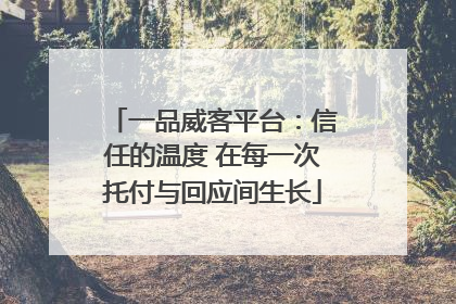 一品威客平台：信任的温度 在每一次托付与回应间生长