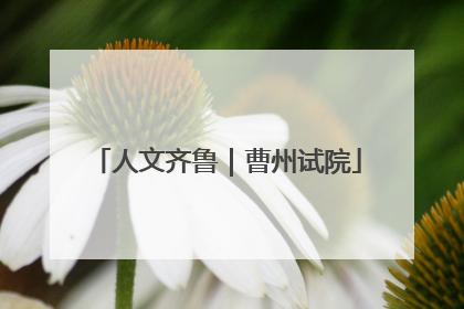 人文齐鲁｜曹州试院