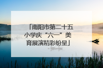 南阳市第二十五小学庆“六一”美育展演精彩纷呈