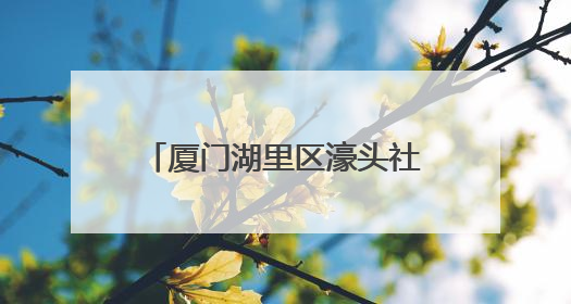 厦门湖里区濠头社区粽香飘溢暖侨心