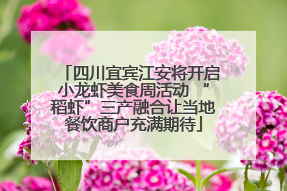 四川宜宾江安将开启小龙虾美食周活动 “稻虾”三产融合让当地餐饮商户充满期待