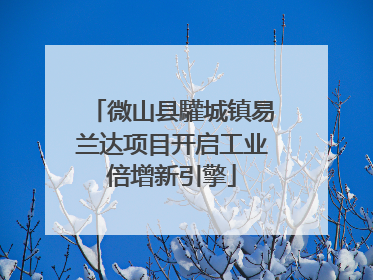 微山县驩城镇易兰达项目开启工业倍增新引擎