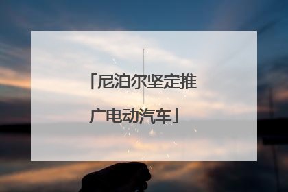 尼泊尔坚定推广电动汽车