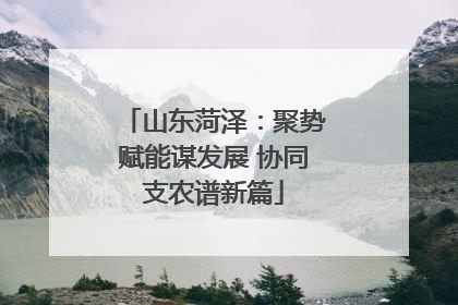 山东菏泽：聚势赋能谋发展 协同支农谱新篇