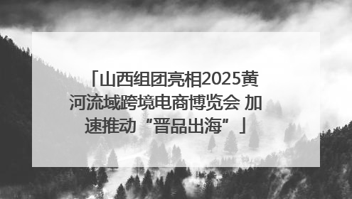 山西组团亮相2025黄河流域跨境电商博览会 加速推动“晋品出海”