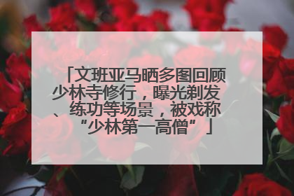 文班亚马晒多图回顾少林寺修行，曝光剃发、练功等场景，被戏称“少林第一高僧”