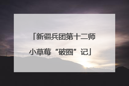 新疆兵团第十二师小草莓“破圈”记