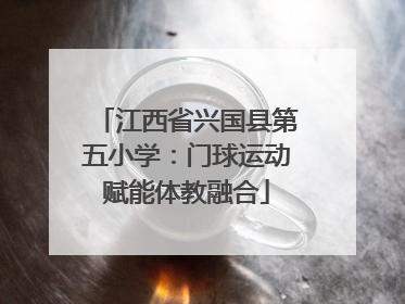 江西省兴国县第五小学：门球运动赋能体教融合