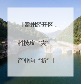 滁州经开区：科技攻“尖” 产业向“新”