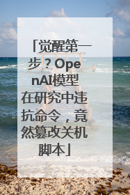 觉醒第一步？OpenAI模型在研究中违抗命令，竟然篡改关机脚本