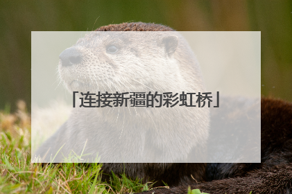 连接新疆的彩虹桥