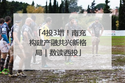 4投3增！南充构建产融共兴新格局｜数读西投